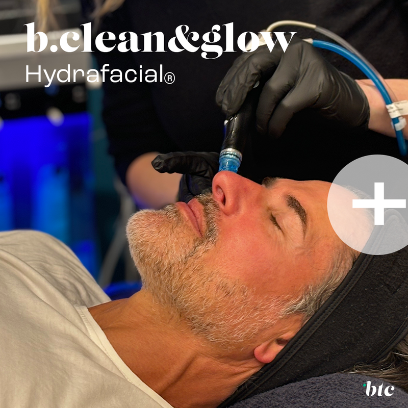 The BTC Boost facial ⚡️ (Hydrafacial®+ Microneedling ou PRX-T33® +LED)